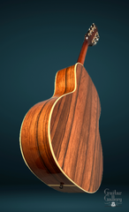 Borges L-00 Madagascar rosewood guitar ivoroid binding