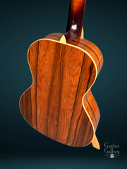 Borges L-00 Madagascar rosewood guitar back