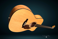 Bourgeois Luthier's Choice Flame Maple guitar ebony binding