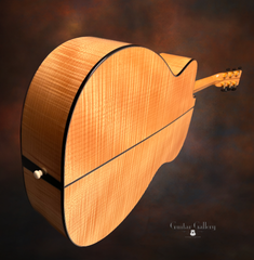 Bourgeois Luthier's Choice Flame Maple guitar glam shot