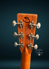 Bruce Sexauer Brazilian rosewood FT-15-es guitar builder logo