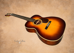 Dudenbostel OM-28 Brazilian rosewood guitar sunburst top
