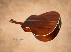 Dudenbostel OM-28 Brazilian rosewood guitar zig zag back strip