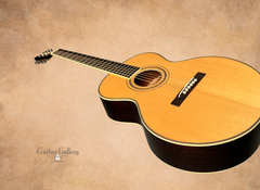 Flammang EL-35 Tiger Stripe Mahogany Guitar