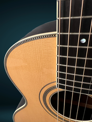 Flammang EL35 guitar rope purfling