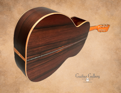 Froggy Bottom model C Dlx guitar glam shot Madagascar rosewood back