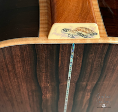 Froggy Bottom model C Dlx guitar fossil mammoth sea turtle heelcap