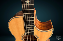 Froggy Bottom H12c Limited Koa guitar fret markers