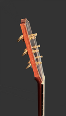 Hoffman 00 flame Mesquite guitar side dots