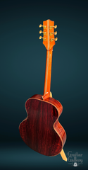 Hoffman J cocobolo guitar full back view