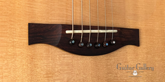 Hoffman J cocobolo guitar rosewood bridge