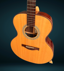 Hoffman J cocobolo guitar with Sitka Spruce top