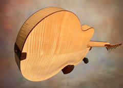 Ken Parker acoustic archtop guitar big leaf maple back & sides