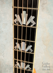 Kopp K-200 Art Deco Guitar fretboard inlay