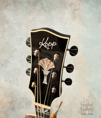 Kopp K-200 Art Deco Guitar headstock