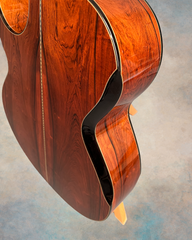 Grit Laskin Brazilian rosewood guitar back bevel