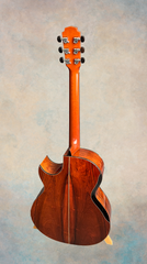 Grit Laskin Brazilian rosewood guitar full back view