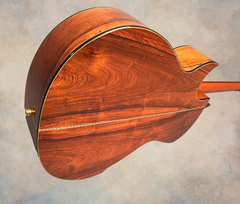 Grit Laskin Brazilian rosewood guitar end jack