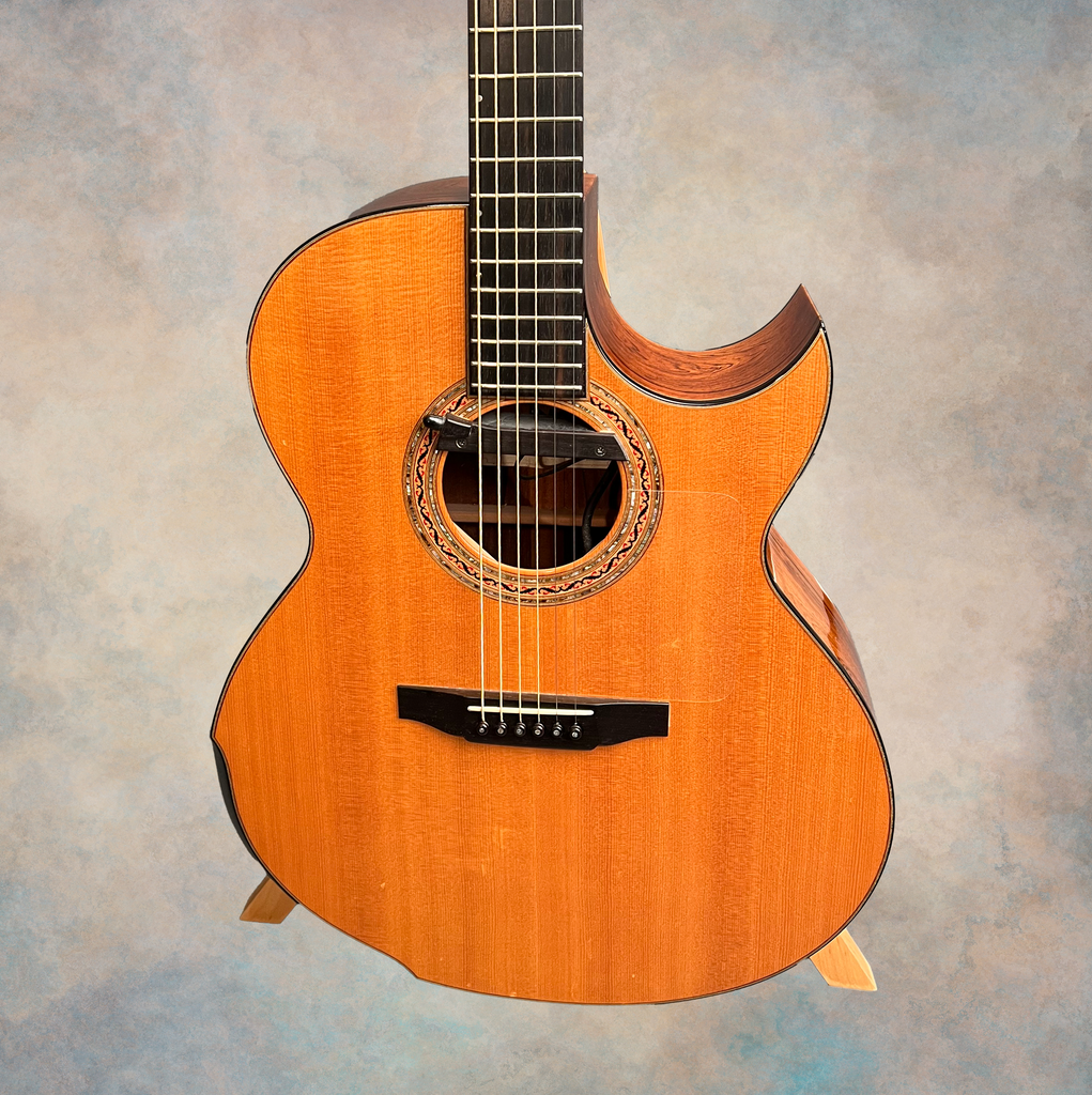 Grit Laskin Brazilian rosewood guitar Sitka spruce top