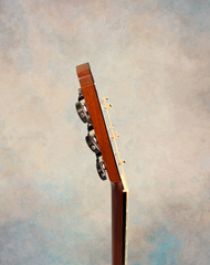 Grit Laskin Brazilian rosewood guitar side of headstock