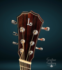 Lichty Jumbo guitar headstock