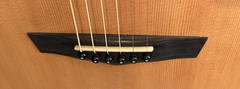 Lichty SJ Maple cutaway guitar ebony bridge