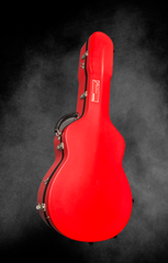 Marchione 20th Anniversary Red Archtop guitar custom calton case