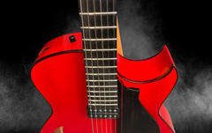 Marchione 20th Anniversary Red Archtop guitar Ebony fretboard