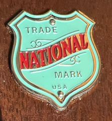 National Style 1 Resonator headstock badge