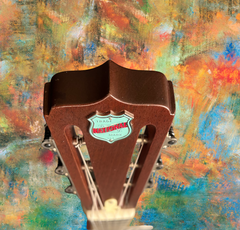 National Style 1 Resonator glam shot headstock