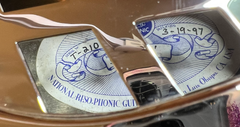 National Style 1 Resonator interior label