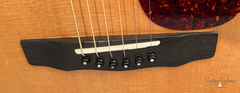 Olson SJ Celtic guitar ebony bridge