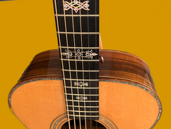 Olson SJ Celtic guitar abalone top purfling