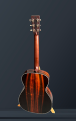 Osthoff OM-45 Brazilian rosewood  guitar full back view