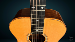 Goodall RGC#745 Guitar ebony fretboard with inlays
