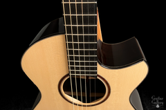 Strahm 00c Brazilian rosewood guitar fretboard