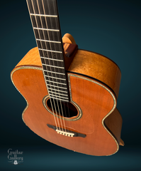 Schwartz Birdseye Maple guitar abalone top trim