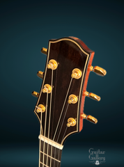 Schwartz Birdseye Maple guitar headstock