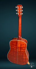 Tippin Art Deco TREE Mahogany guitar full back