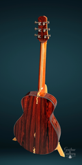 Vines SL cocobolo guitar full back