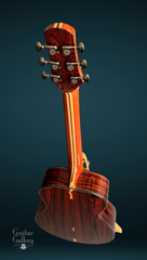 Vines SL cocobolo guitar glam shot down back