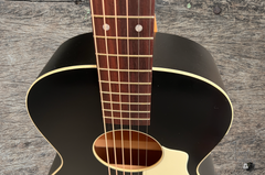 Waterloo WL-14 L TR Black guitar ivoroid binding