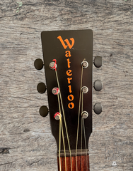 Waterloo WL-K guitar headstock