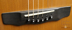 Olson SJ cutaway guitar bridge