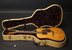 1954 Martin D-18 guitar inside case