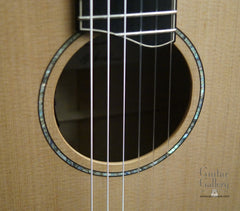 Lowden S35Jx custom quilt maple guitar rosette