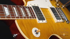 Gibson vintage lemon burst finish on Les Paul reissue
