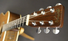 1976 Martin D-28 guitar headstock