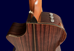 Taylor 912ce-12 fret guitar heel view