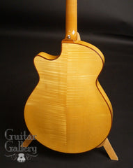 D'ambrosio archtop guitar back